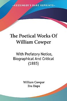 The Poetical Works Of William Cowper