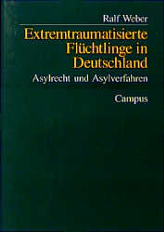 Extremtraumatisierte Flüchtlinge in Deutschland