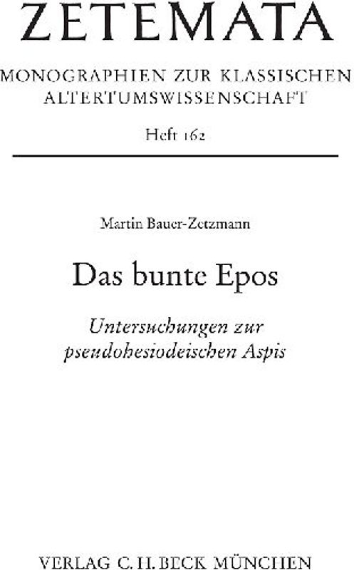 Das bunte Epos