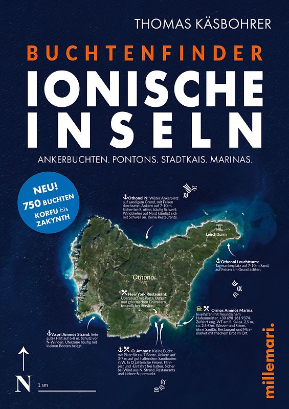 Buchtenfinder Ionische Inseln - Ausgabe 2025