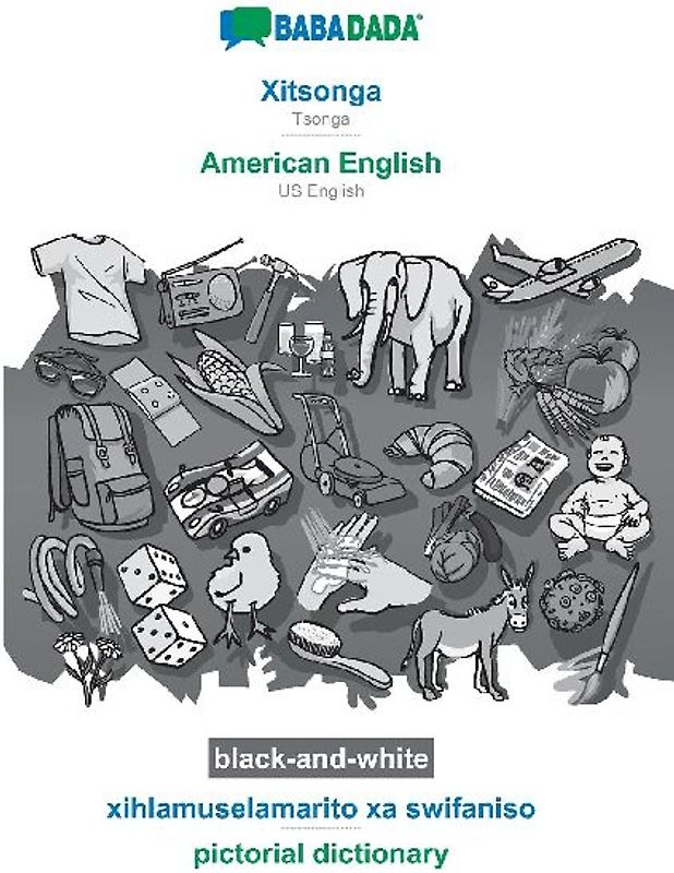 Xitsonga - American English, xihlamuselamarito xa swifaniso, BW