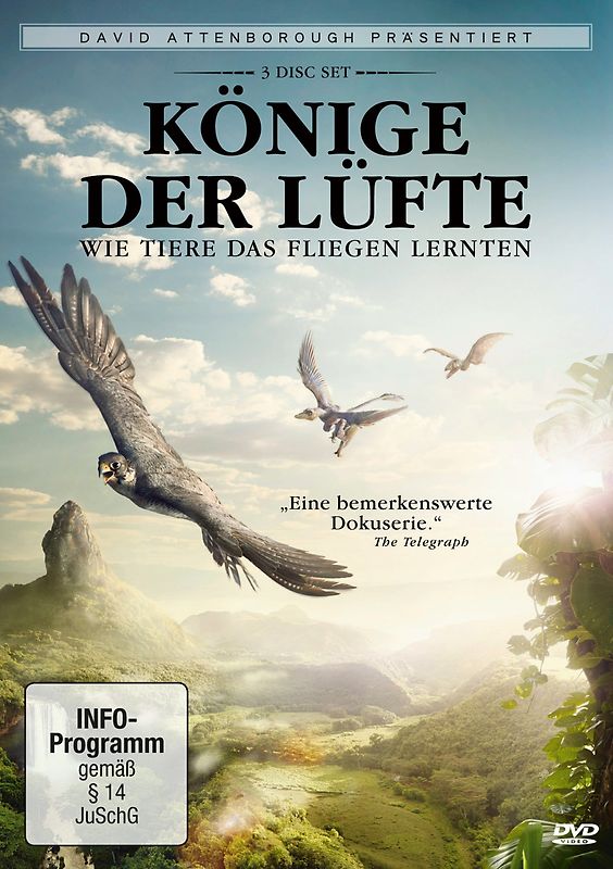David Attenborough: Könige der Lüfte [3 DVDs] DVD