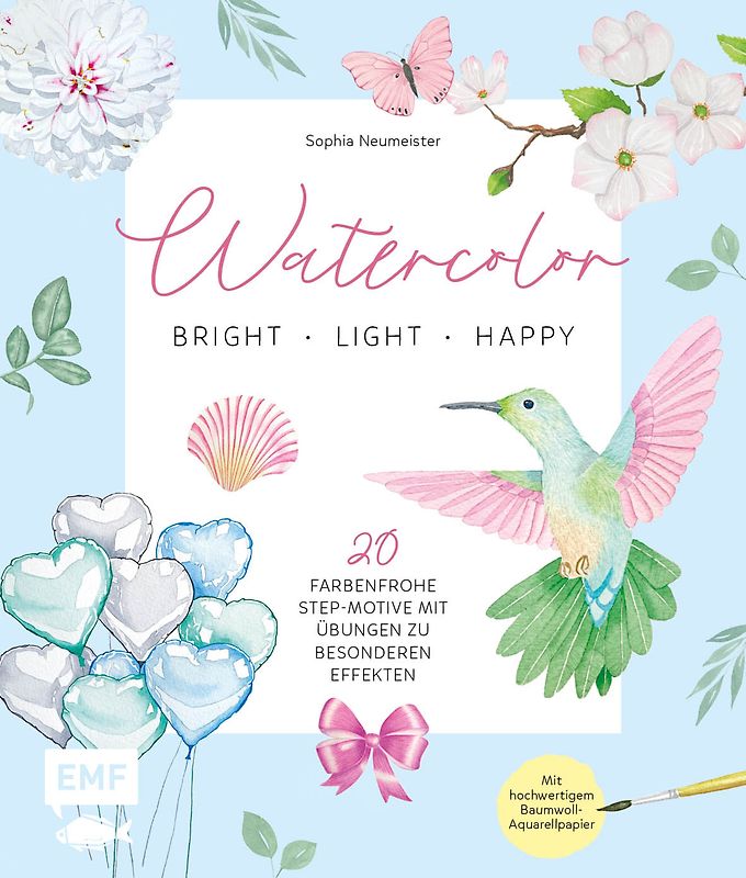 Watercolor – bright, light & happy!