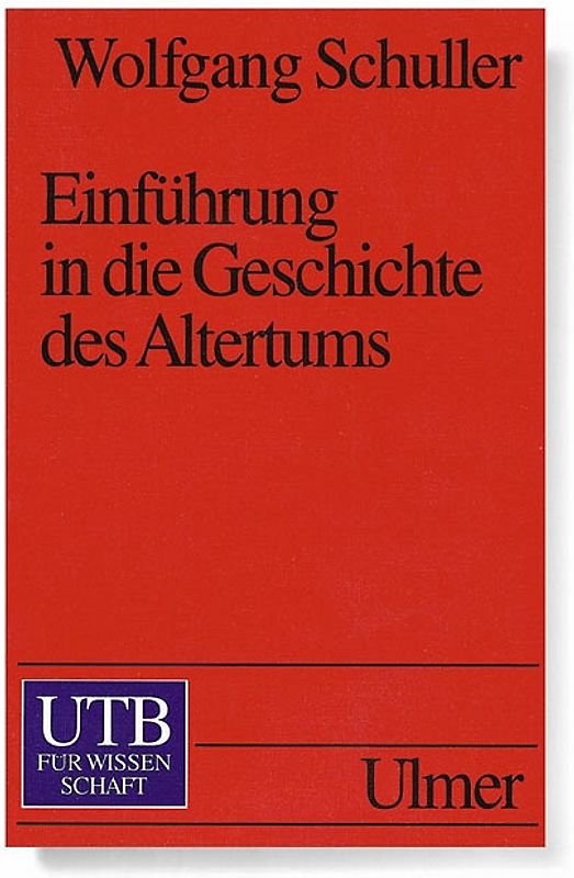 Einführung in die Geschichte des Altertums