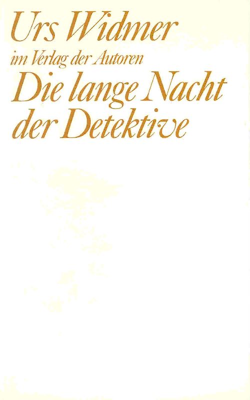 Die lange Nacht der Detektive