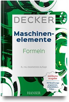Decker Maschinenelemente - Formeln
