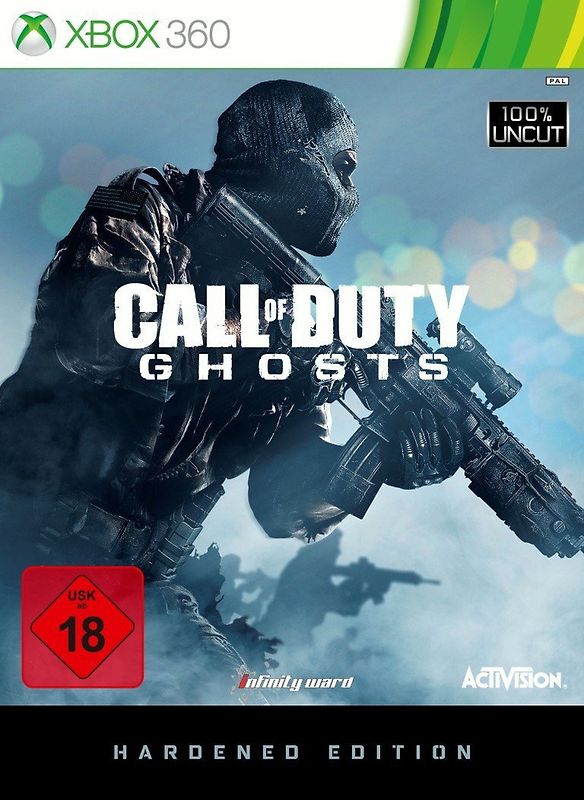 Call of Duty: Ghosts [Hardened Edition, Steelbook, Paracord Armband] Xbox 360