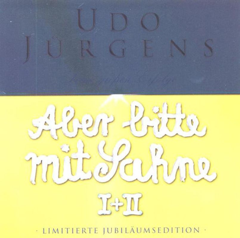 Udo Jürgens - Aber bitte mit Sahne I+II - limitierte Jubiläumsedition