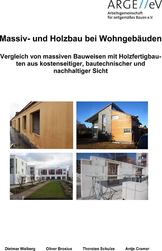 Massiv- und Holzbau bei Wohngebäuden