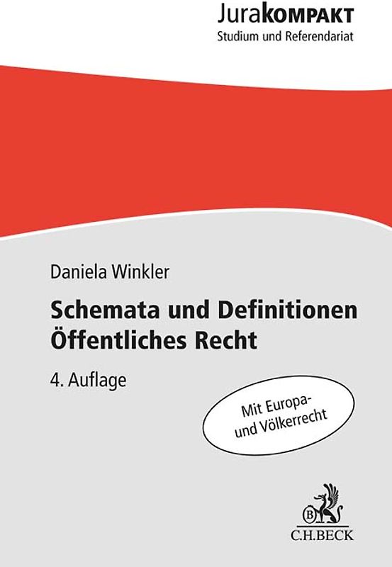 Schemata und Definitionen Öffentliches Recht