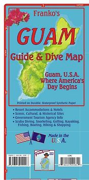 Guam Guide Map and Fishcard