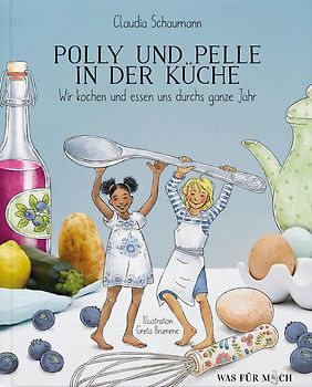Polly und Pelle in der Küche