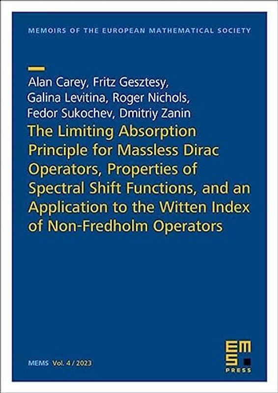 The Limiting Absorption Principle for Massless Dirac Operators, Properties of Spectral Shift Functions, and an Application to the Witten Index of Non-Fredholm Operators
