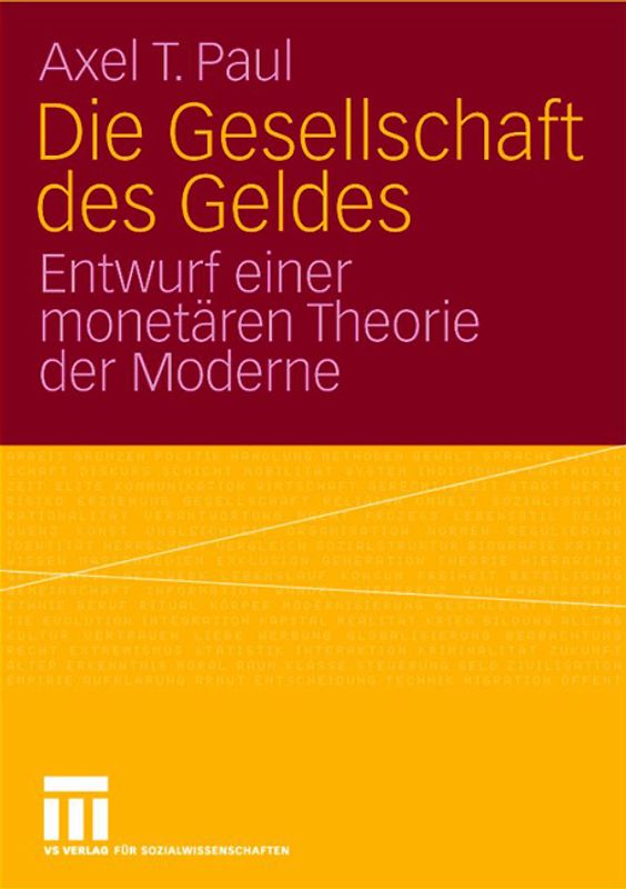 Die Gesellschaft des Geldes