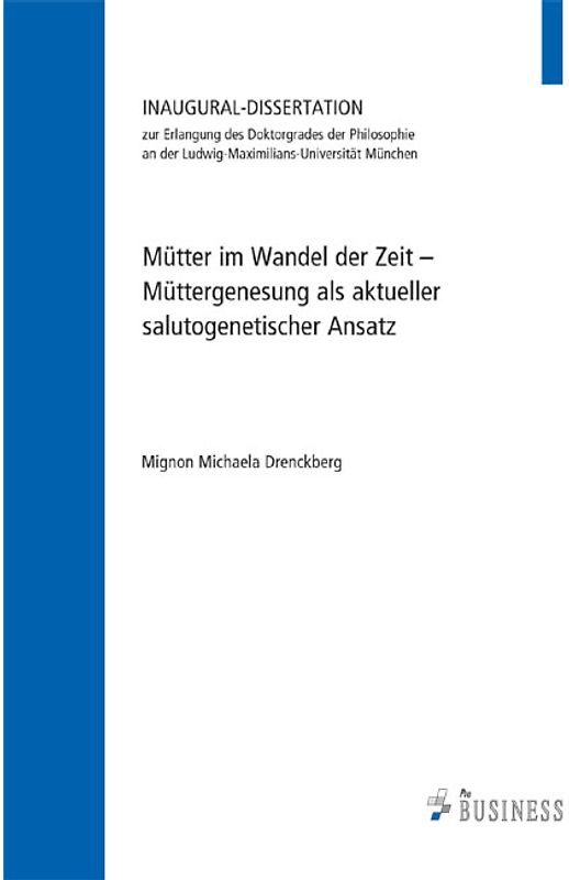 Mütter im Wandel der Zeit – Müttergenesung als aktueller salutogenetischer Ansatz
