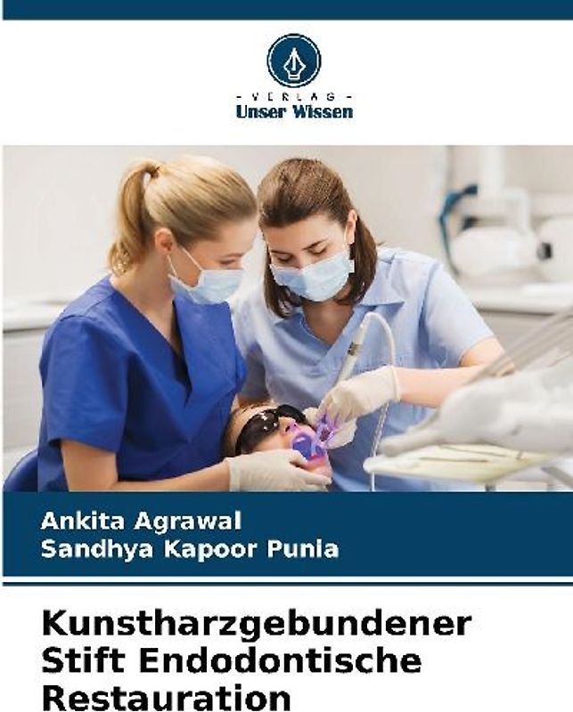 Kunstharzgebundener Stift Endodontische Restauration