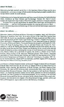 Handbook of Fiber Science and Technology Volume 2