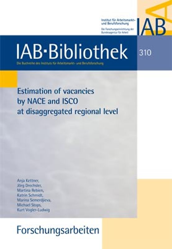 Estimation of vacancies by NACE and ISCO at disaggregated regional level