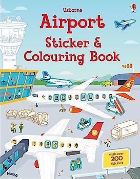 Airport Sticker and Colouring Book (First Colouring Books) (Sticker & Colouring book)