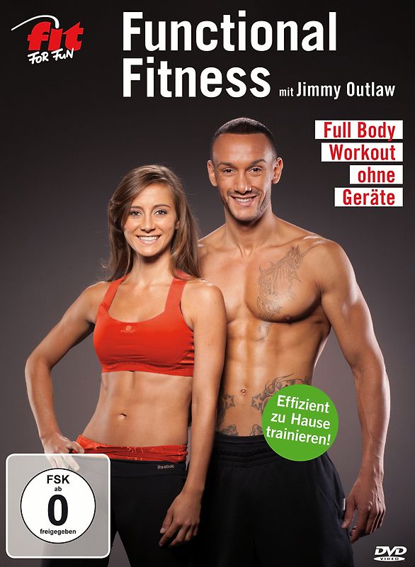 Functional Fitness mit Jimmy Outlaw - Full Body Workout ohne Geräte DVD