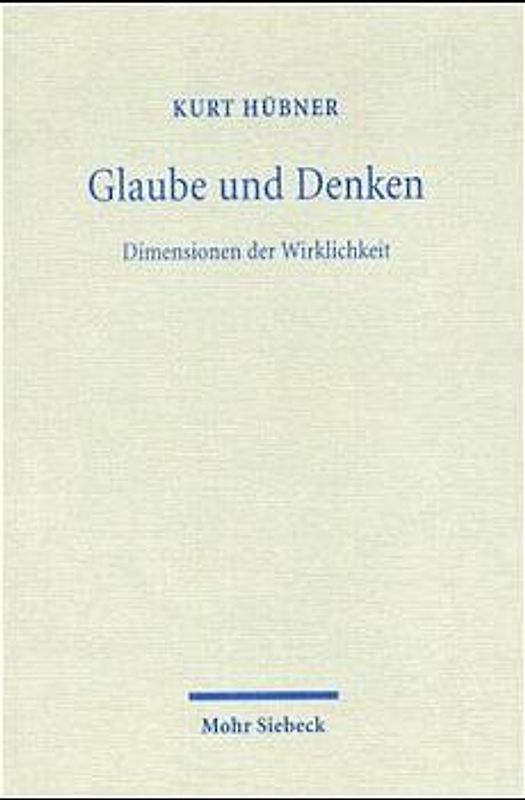 Glaube und Denken