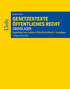 Gesetzestexte Öffentliches Recht - Grundlagen