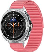 Samsung Galaxy Watch8 Classic 46 mm Boîtier aluminium noir sur Confort S/M corail [Wi-Fi]