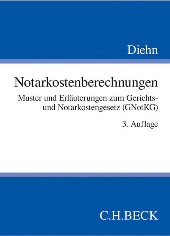 Notarkostenberechnungen