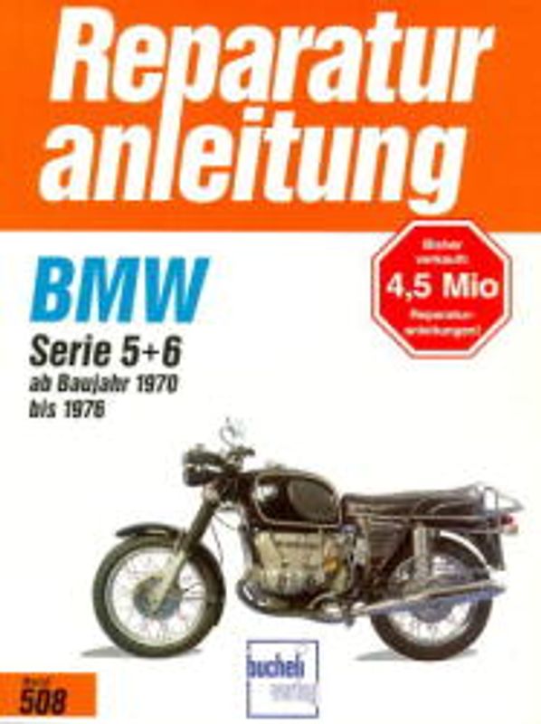 BMW R 50/5, 60/5, 75/5, 60/6, 75/6, 90/6, 90S, Serie 5 + 6
