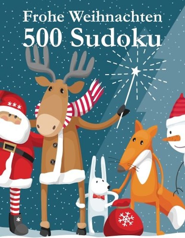 Frohe Weihnachten - 500 Sudoku