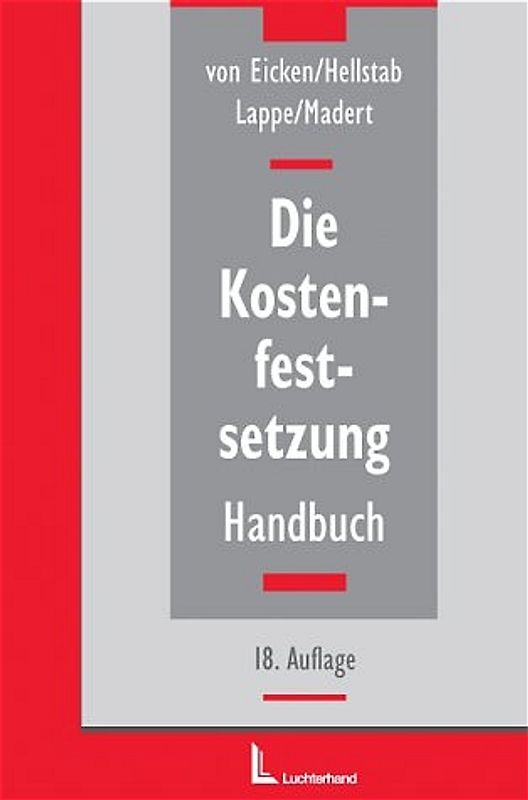 Die Kostenfestsetzung