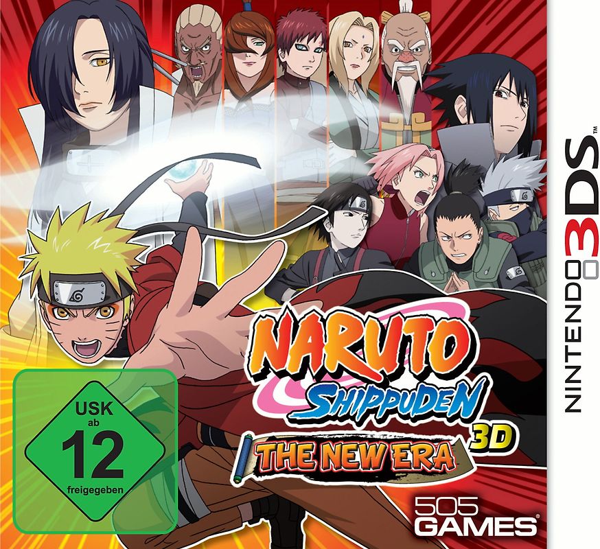 Naruto Shippuden 3D - The New Era Nintendo 3DS