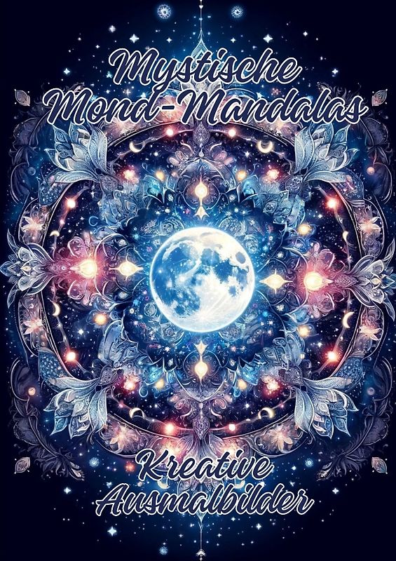 Mystische Mond-Mandalas