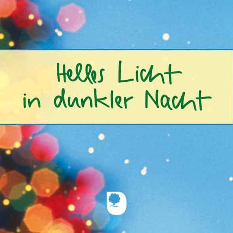 Helles Licht in dunkler Nacht