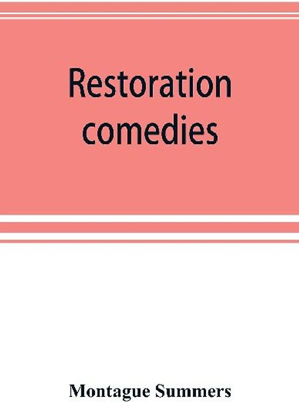 Restoration comedies