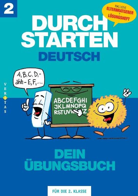 Durchstarten Deutsch. 2. Übungsbuch. 2. Klasse Volksschule