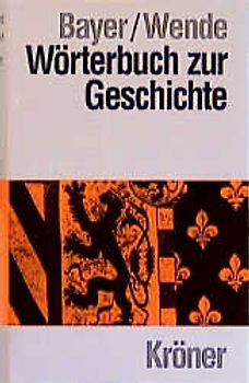 Wörterbuch zur Geschichte