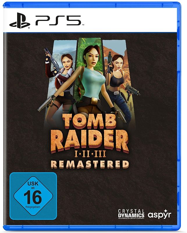 Tomb Raider 1-3 Remastered PlayStation 5
