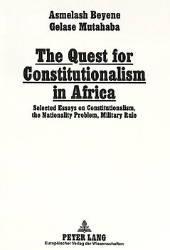 The Quest for Constitutionalism in Africa