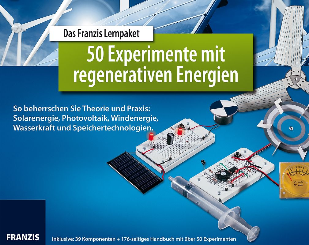 Lernpaket 50 Experimente mit regenerativen Energien