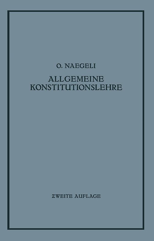 Allgemeine Konstitutionslehre