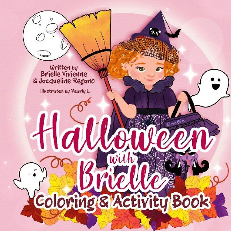 Halloween with Brielle Coloring & Activity Book