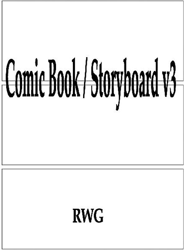 Comic Book / Storyboard v3