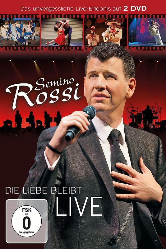 Semino Rossi - Die Liebe bleibt (Live) (2DVD)