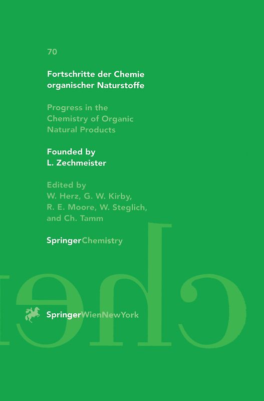 Fortschritte der Chemie organischer Naturstoffe Progress in the Chemistry of Organic Natural Products