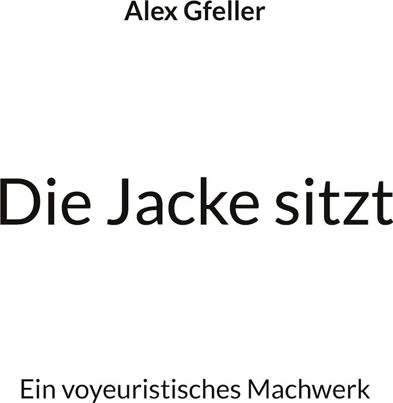 Die Jacke sitzt