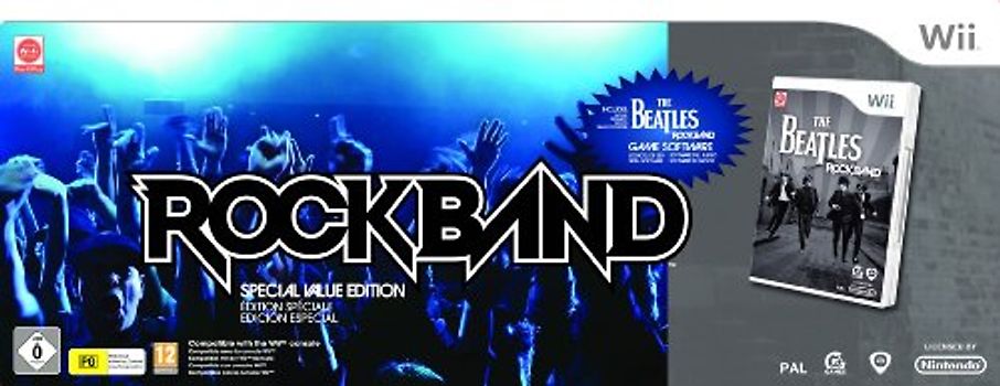 Rock Band: The Beatles Special Value Edition Nintendo Wii