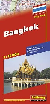 Bangkok Stadtplan.  1:15000