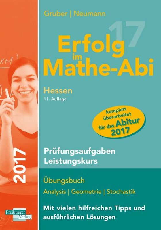 Erfolg im Mathe-Abi 2017 Hessen Prüfungsaufgaben Grundkurs