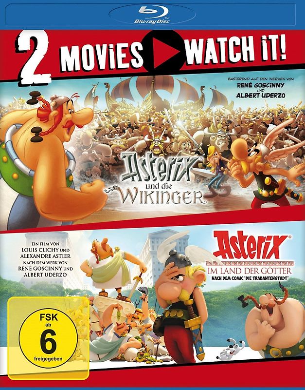 Asterix und die Wikinger / Asterix im Land der Götter Blu-ray Disc